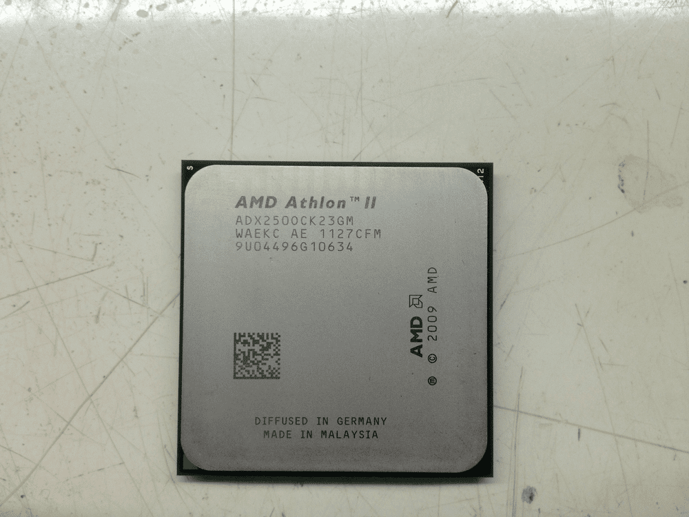 Athlone II x2 250 после чистки процессор Атлон