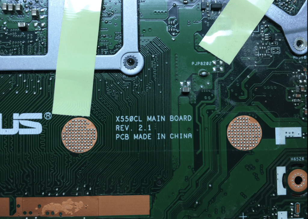 ASUS X550CL MAIN BOARD REV. 2.1 PCB MADE IN CHINA ноутбук Асус материнская плата