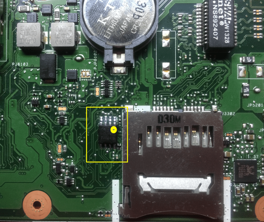 Dump BIOS X550CL Rev. 2.1 R513CL Asus

